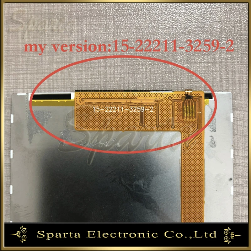 5," дюймовый ЖК-дисплей для Vertex Impress Luck ЖК-экран с сенсорным экраном в сборе