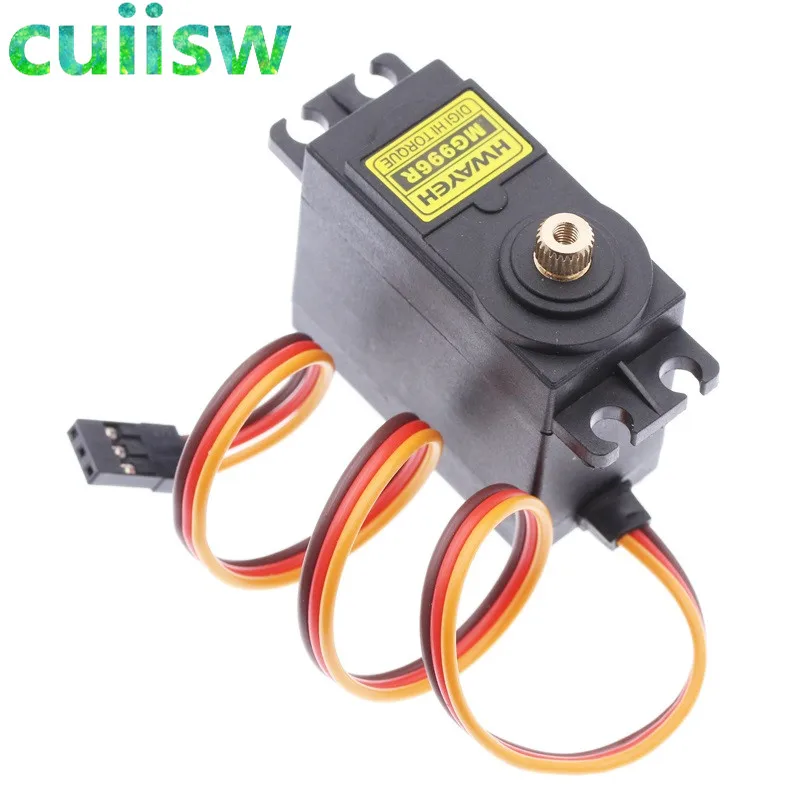 MG996R 13 кг 15 кг сервоприводы цифровой MG995 MG996 Servo c металлическими Шестерни для Futaba JR автомобиль RC модель вертолета лодка для Arduino UNO "сделай сам"