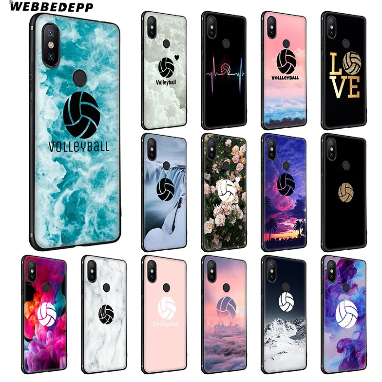 WEBBEDEPP волейбольный спортивный Мягкий силиконовый чехол для Xiaomi Redmi Note 7 6 6A 5 4 4X 4A S2