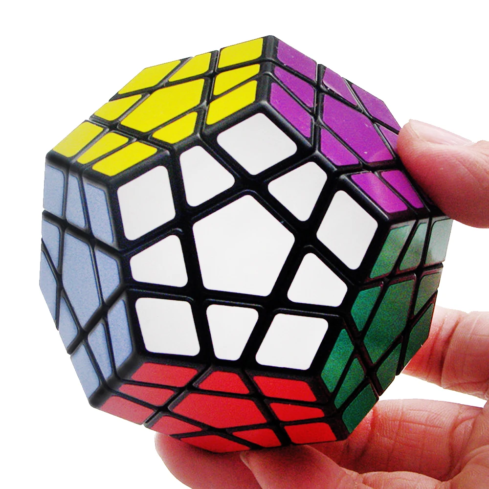 5 шт./компл. профессиональный черный 2x2x2 3x3x3 косой магический куб мегаминкс