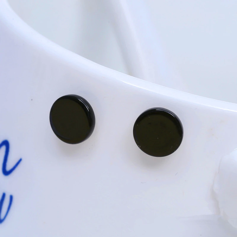 Продвижение Новой Конструкции Круглый Уха Манжеты Черные Мальчики Orecchini Клип