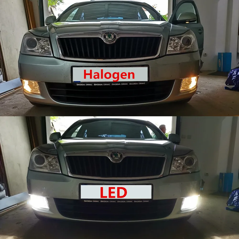 2X 1156 P21W BA15S светодиодный DRL Вождения LED фонари дневного света Противотуманные