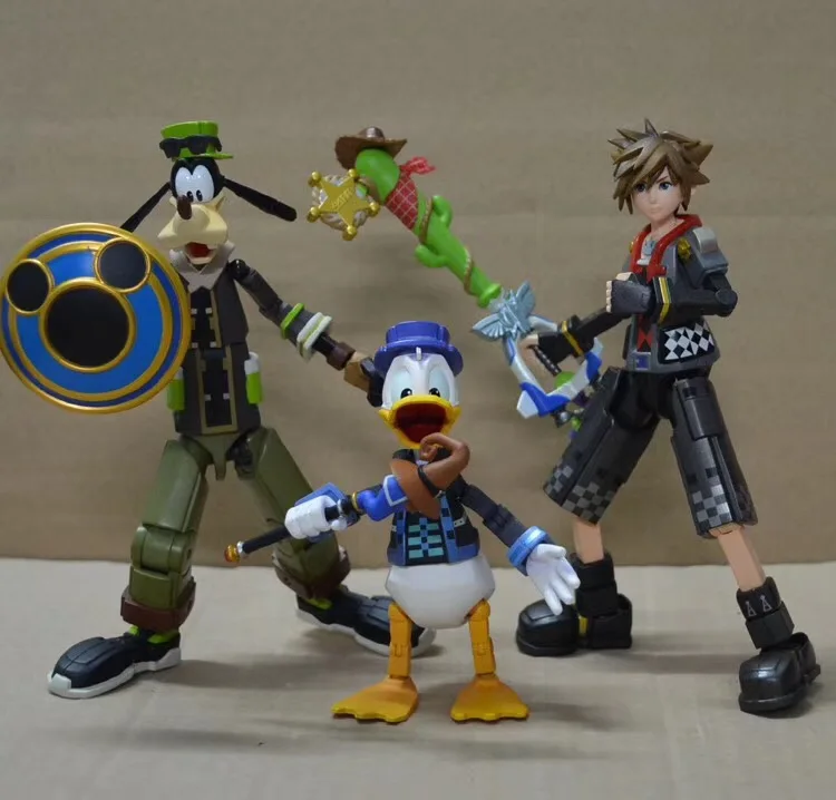 Фигурка героя из мультфильма Kingdom Hearts 2 3 шт./компл.|Игровые фигурки и трансформеры|