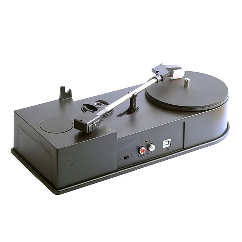 33/45rpm портативный USB проигрыватель винил LP виниловых проигрывателей в MP3