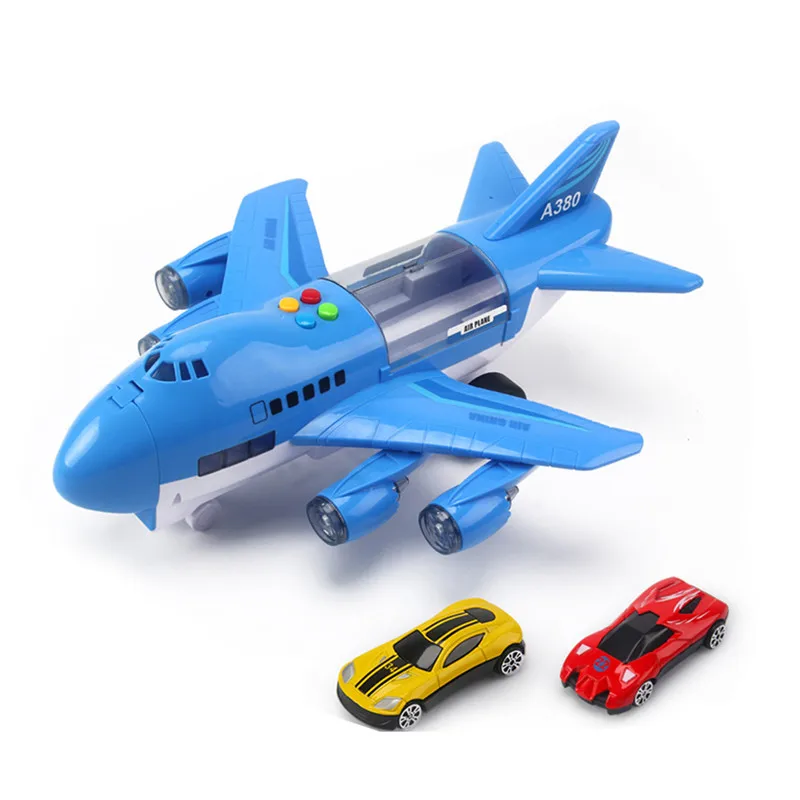 Music Story Simulation Track Inertia Children'S Toy Aircraft Large Size Passenger Plane Kids Airliner Car | Игрушки и хобби