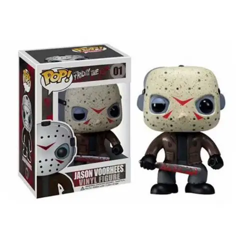 Игрушечная кукла из ПВХ funko POP Пятница 13 е и Джейсон вурхисс 01 # Коллекционная
