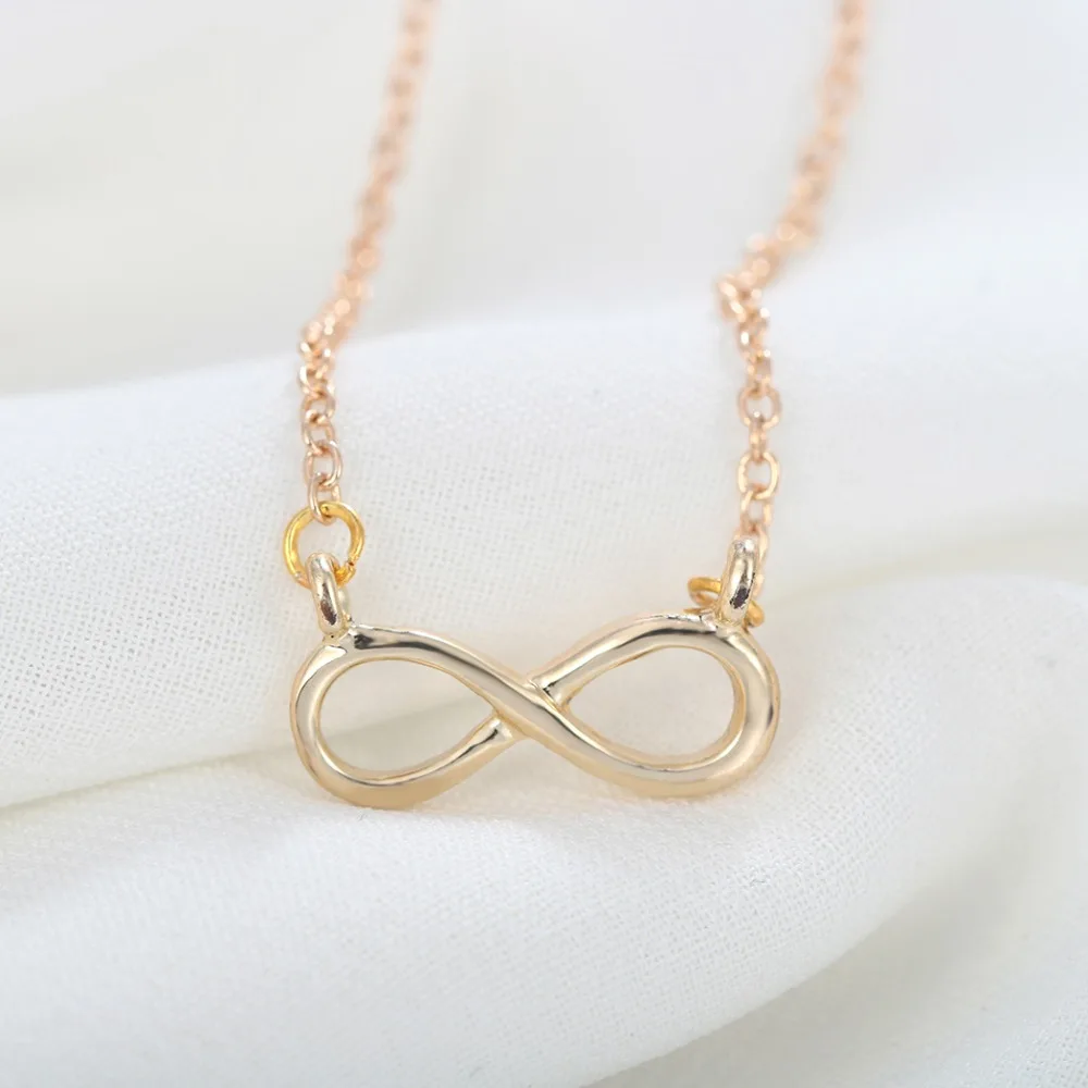 Женское Ожерелье В Форме Знака бесконечности с покрытием 8 форм|necklaces for women|for