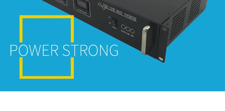 1" Rack Mount Telecom чистая Синусоидальная волна инверторы 1000VA/1 kva 12 V/24 V/48 V to 120 V/220 V bypass