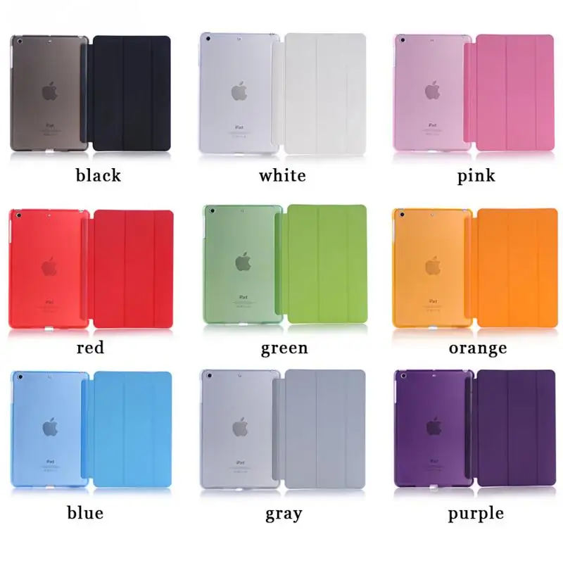 Чехол книжка с откидной крышкой для Apple iPad mini 4 и сна ультратонкий кожаный чехол