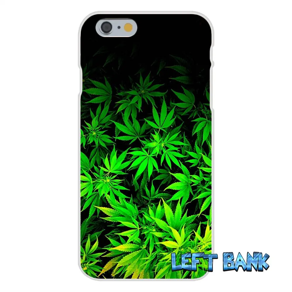 For Samsung Galaxy A3 A5 A7 J1 J2 J3 J5 J7 2016 2017 Cannabis Leaf Pattern Soft Silicone TPU Transparent Cover Case | Мобильные