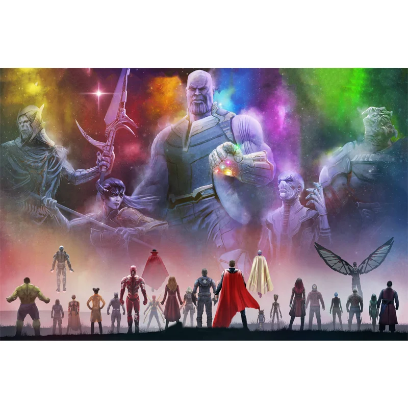 Полностью квадратная дрель 5D DIY Marvel Мстители Алмазная Живопись Вышивка крестом 3D наборы для вышивания домашний декор H130