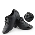 Туфли мужские из натуральной кожи, дышащие, для латиноамериканских танцев