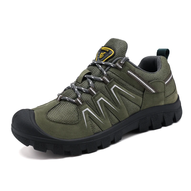 New Classics Style Men Breathable Hiking Shoes Action Leather Athletic Lace Up Outdoor Jogging climbing Sport | Спорт и развлечения