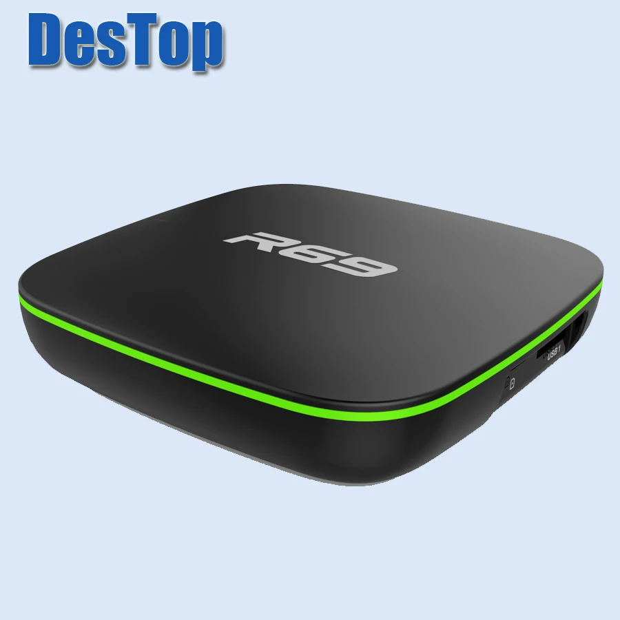 ТВ Приставка Smart Tv R69 на Android 7 1 шт. четырехъядерный allwinner H3 ГБ 8 Wi Fi телеприставка с