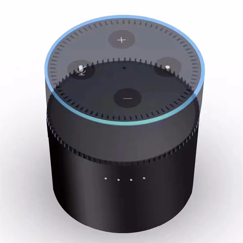 Портативный Батарея База для Amazon Echo Dot 2 Интеллектуальный 10000 мАч зарядки Колыбели