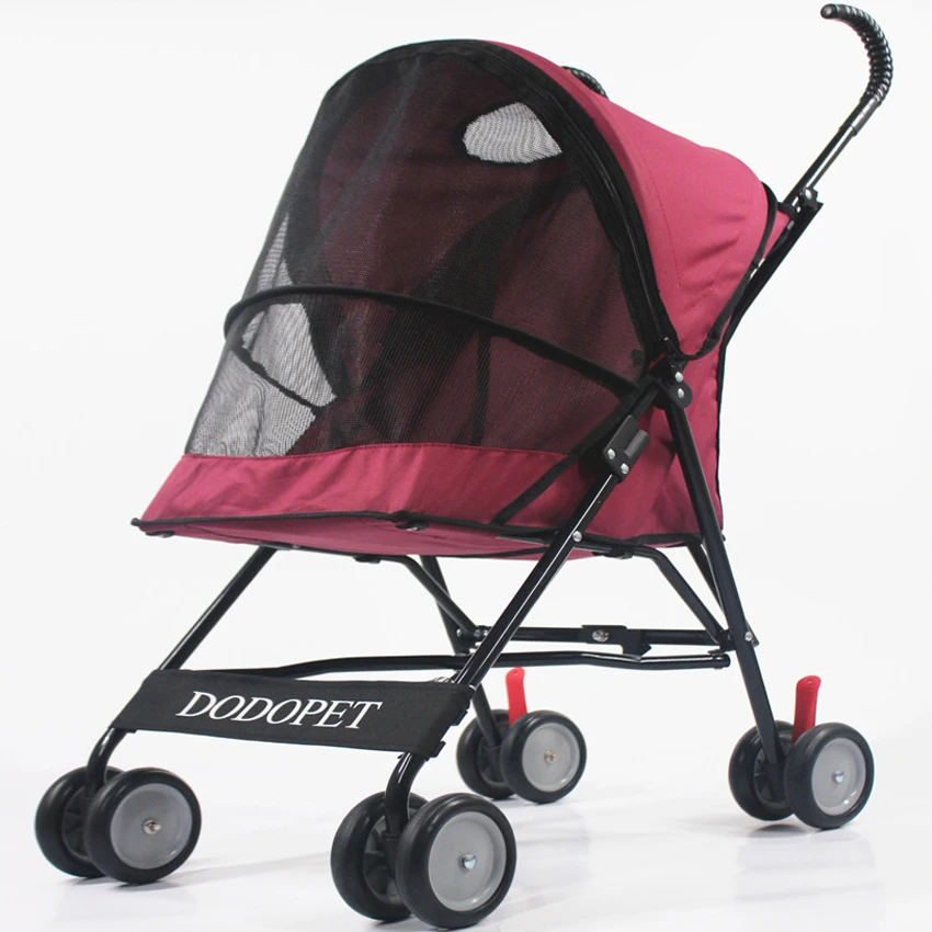 Light Portable Dog/Cat Carrier Omni-directional Wheel Alloy Aluminium Support Frame Breathable Gauze Panoramic Sunroof View | Дом и сад