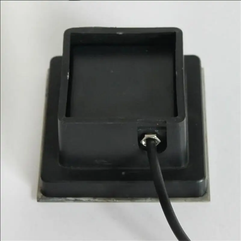 Светодиодный подземный светильник приглушаемый квадратный Точечный теплого