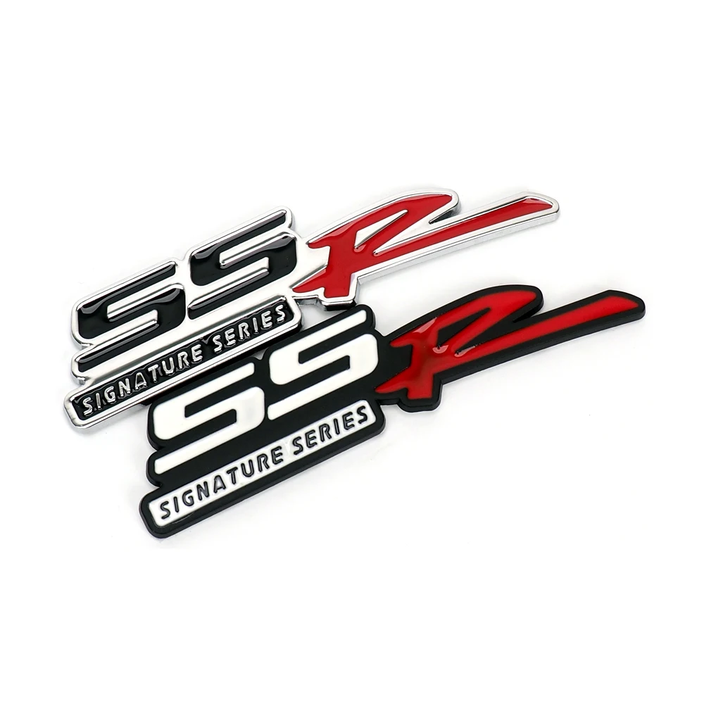 1 шт. 3D металлическая стерео хромированная SSR Автомобильная наклейка для Chevrolet Camaro