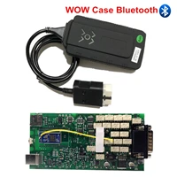 WOW BT Новые Multidiag Pro TCS полный комплект 2015R3/. R0 программное обеспечение bluetooth одноплатный Авто диагностический инструмент для автомобиля/багажник - Цвет: WOW BT