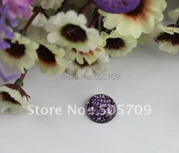

FREE SHIPPING 60PCS purple acrylic rhinestone round flatback cabochon 20mm #22150