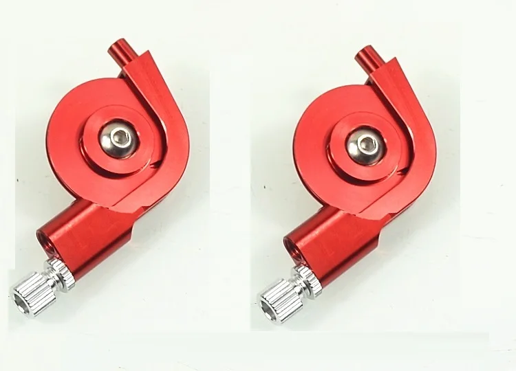 2pcs red Складной велосипед RD дорожный велосипед V Тормозной адаптер конвертер длинная рукоятка V тормоз преобразования - Цвет: 2pcs red