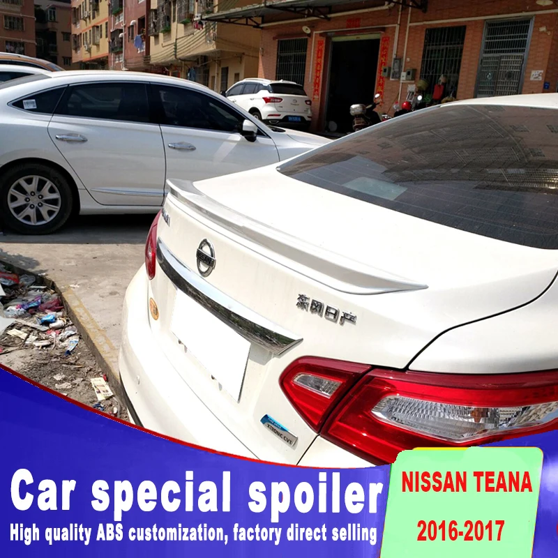 Новый дизайн для nissan altima 2016 2017 года teana цвет краски или праймер задний багажник