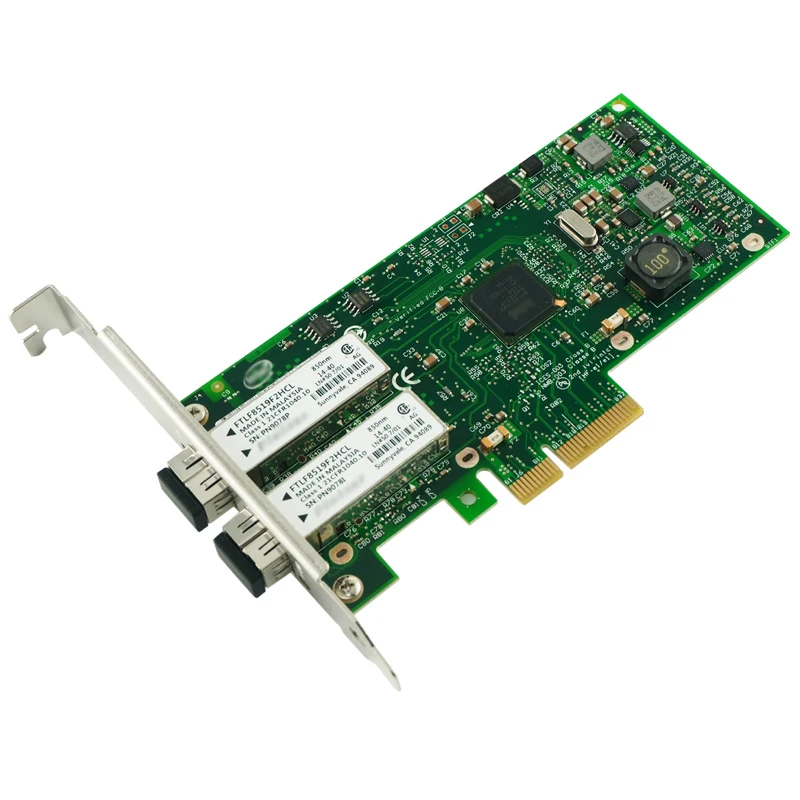 Чипсет I350 двухпортовый гигабитный адаптер для оптоволоконного сервера PCI Express NIC