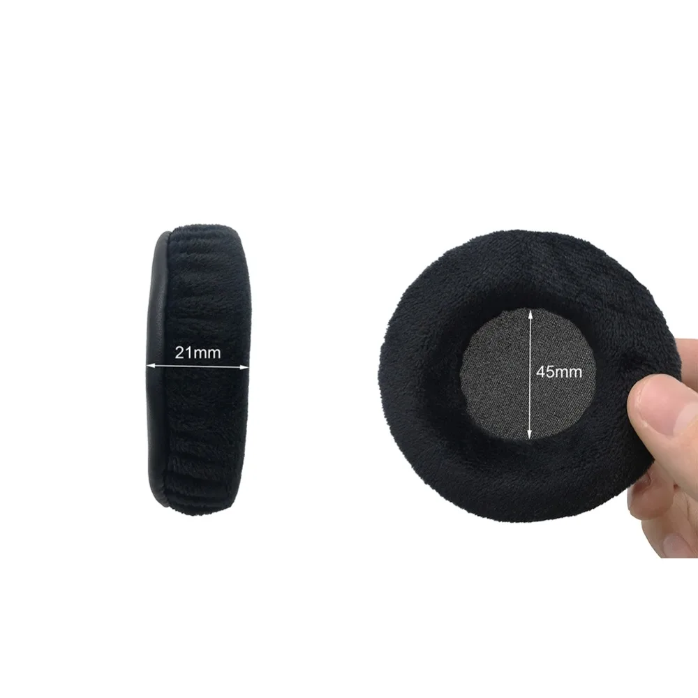 IMTTSTR 1 пара бархатных кожаных амбушюров подушки для наушников Замена Sennheiser HD420 HD433