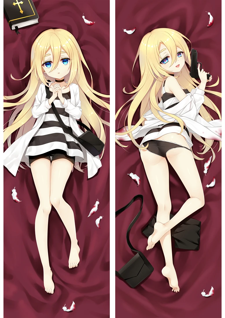 

2018-June Japanese Anime Angels of Death Charactars Hugging Body Pillow Cover Case Dakimakura Body Decorative Pillow Case