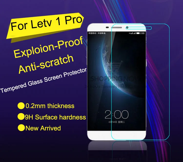 Закаленное стекло 9H Взрывозащищенная защитная пленка для Letv 1 Pro X800 10 шт./лот |
