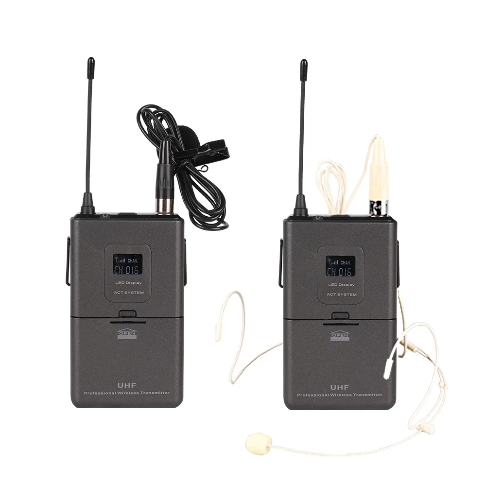 Лучшая Профессиональная ручная Беспроводная микрофонная система UHF8 канальная