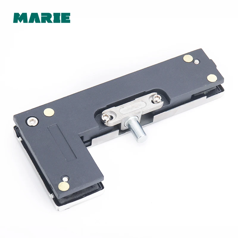 Кривая стеклянная дверь Зажимная заплатка фитинг для дверей из закаленного