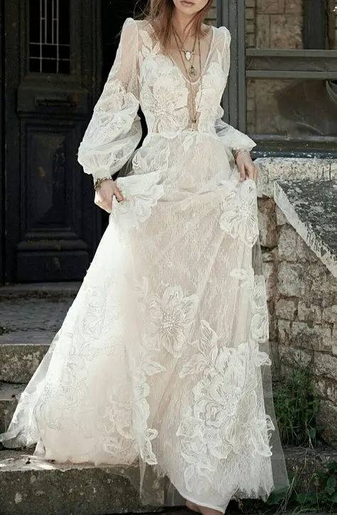 С открытыми плечами Vestido de Noiva простой цвета слоновой кости назначения свадебное платье Gardern свадебное халат де mariée