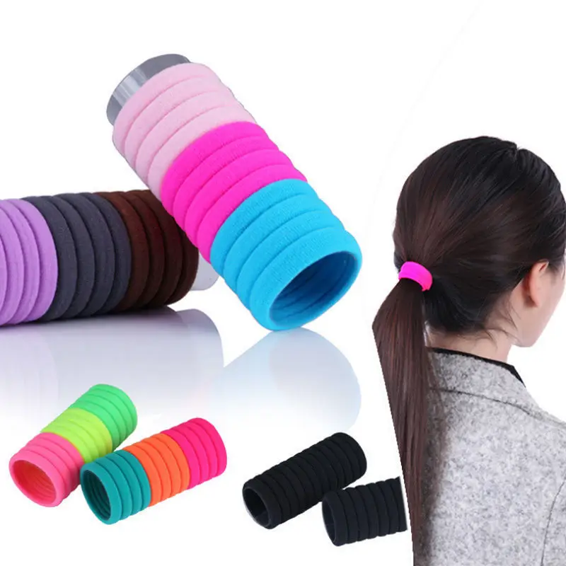 10 шт. случайные/черные головные уборы для женщин и девушек эластичная резинка