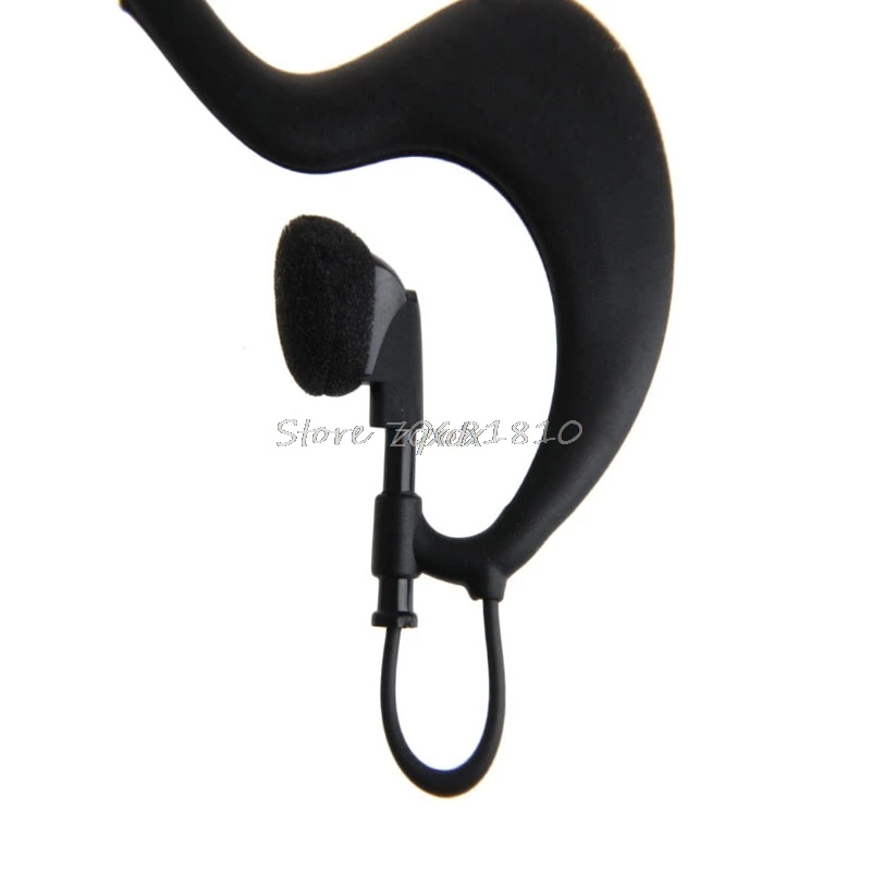 Для G-shaped ушной крючок наушники микрофон наушники для рации радио для Sepura STP8000