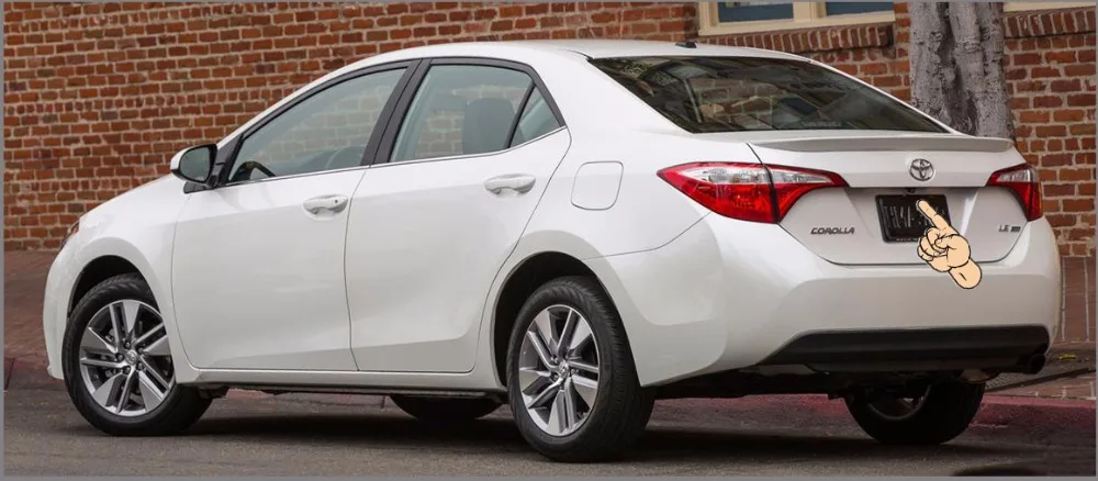 JIAYITIAN камера заднего вида для toyota corolla E170 2013 CCD ночное видение обратная камера номерного знака