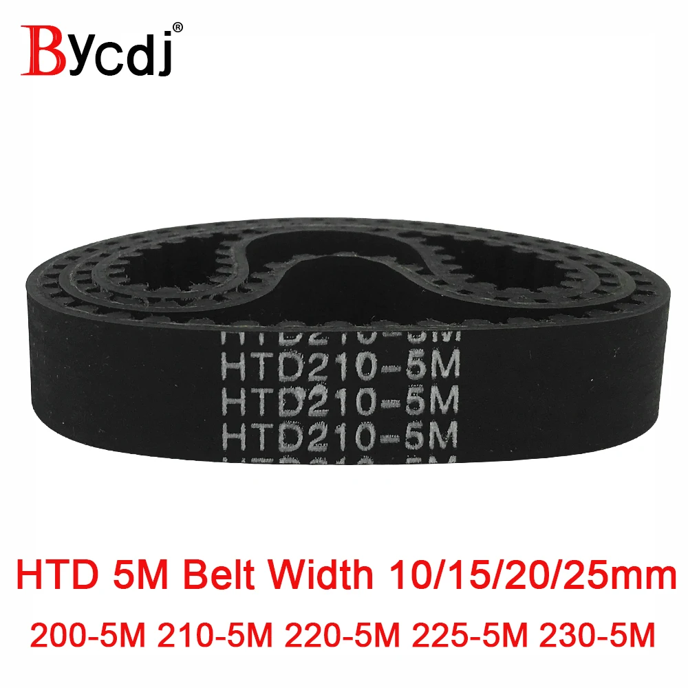 Зубчатый ремень Arc HTD 5M C = 200/210/220/225/230 ширина 10/15/20/25 мм Teeth40 42 44 45 46 синхронная