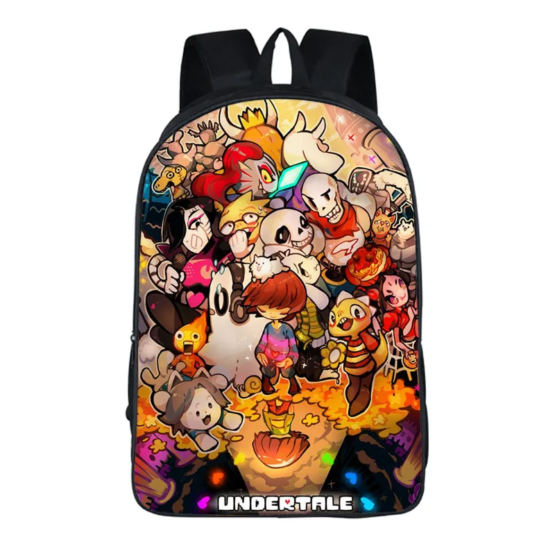 Аниме андертейл рюкзак Для женщин мужчин Дорожная сумка Undertale детские школьные