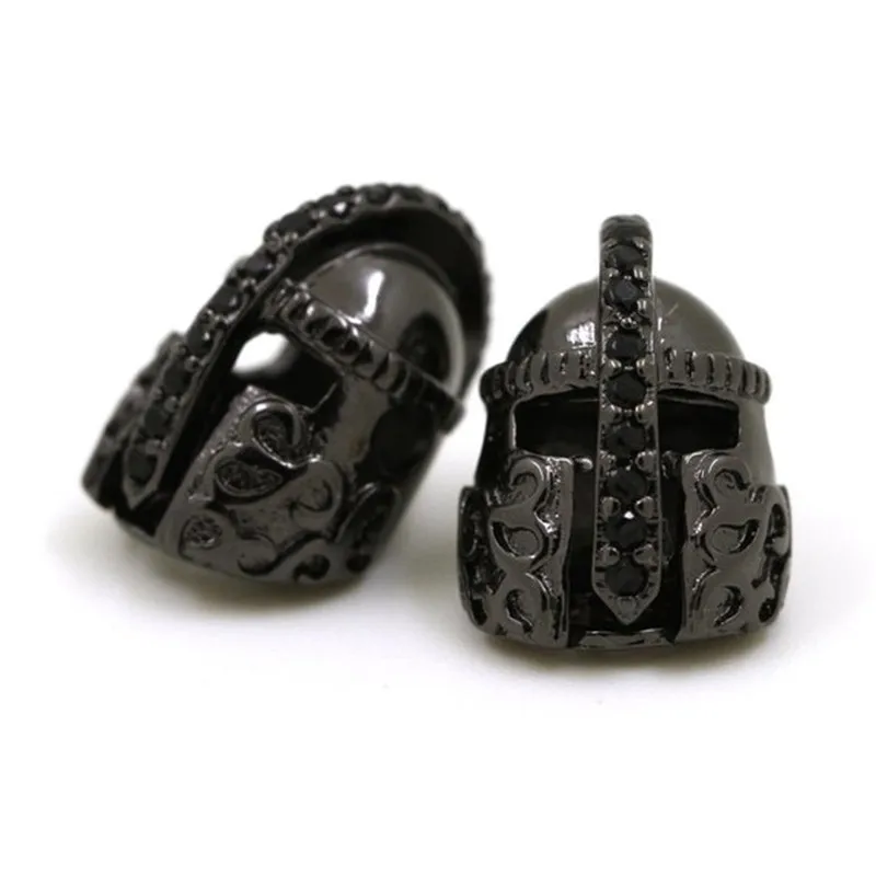 Бусины для шлема Spartans бусины шармы в виде римского воина браслет унисекс