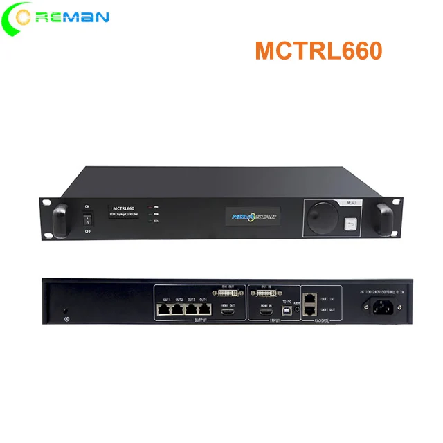 NOVA светодиодный дисплей Контроллер mctrl660 отправка карты DVI видео процессор P6.67