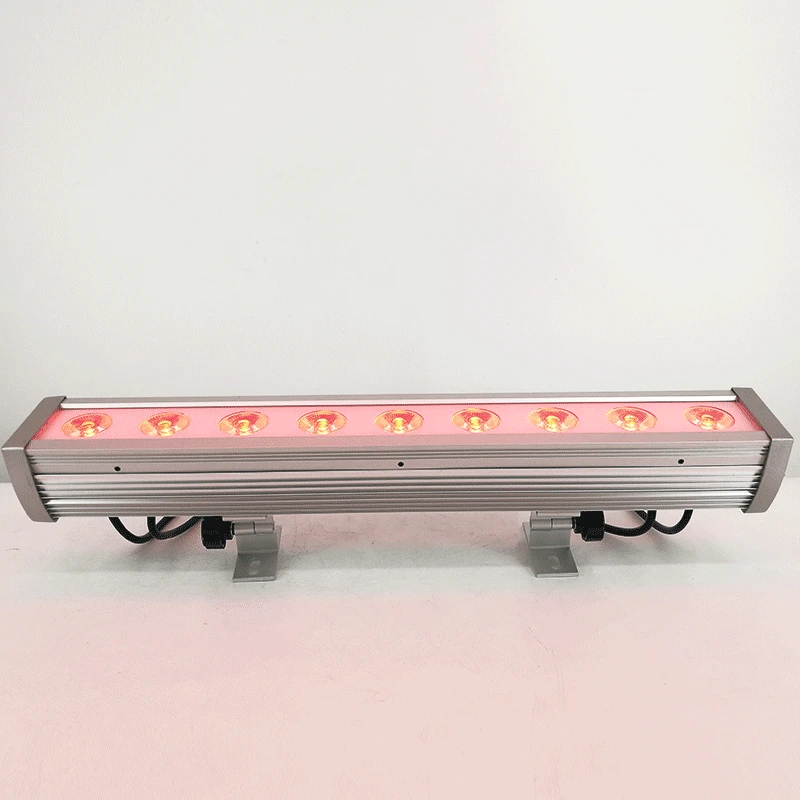 10PCS Waterproof Wash Wall LED Light 9x12W RGBW 4in1 Stage Effect Good For Disco DJ Music Party Nightclub TV Studio | Освещение