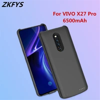 battery charger cases for vivo x27 pro power bank cover 6500mah external battery charging cases portable powerbank cover