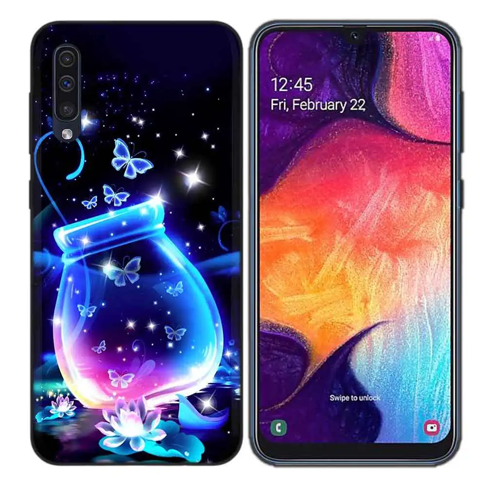 Серый Ловец снов TPU силиконовый чехол для samsung Galaxy A7 A9 A10 A20 A30 A40 A50 A60 A70 A80 A20E A90 5 г Примечание 10 M40 для задней панели - Цвет: Серый