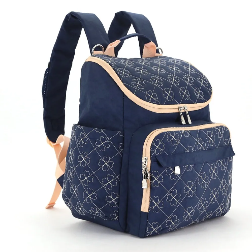 Blue Beige Горячая сумка для подгузников, сумка для пеленания для младенцев, сумка для мамы и ребенка, рюкзак для путешествий, сумка для подгузников, сумка для коляски, сумка для детской коляски, сумка для коляски - Цвет: Blue Beige