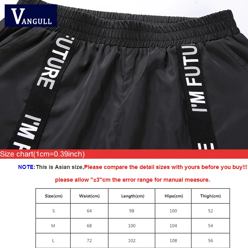 Vangull 2019 модные женские брюки в полоску сбоку карго с высокой талией свободные