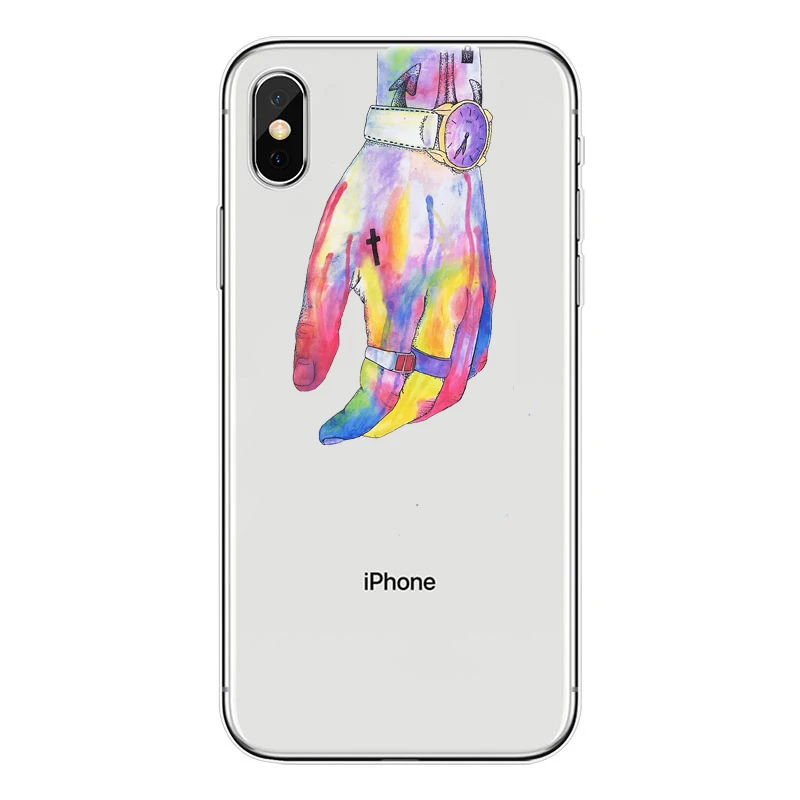 Чехлы для телефонов с татуировками в одном направлении Гарри чехол iphone 7 8 Plus X 11 12