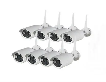 YobangSecurity 10 1 дюймов 8CH wifi NVR беспроводная камера безопасности с наружной 1.0MP 720P