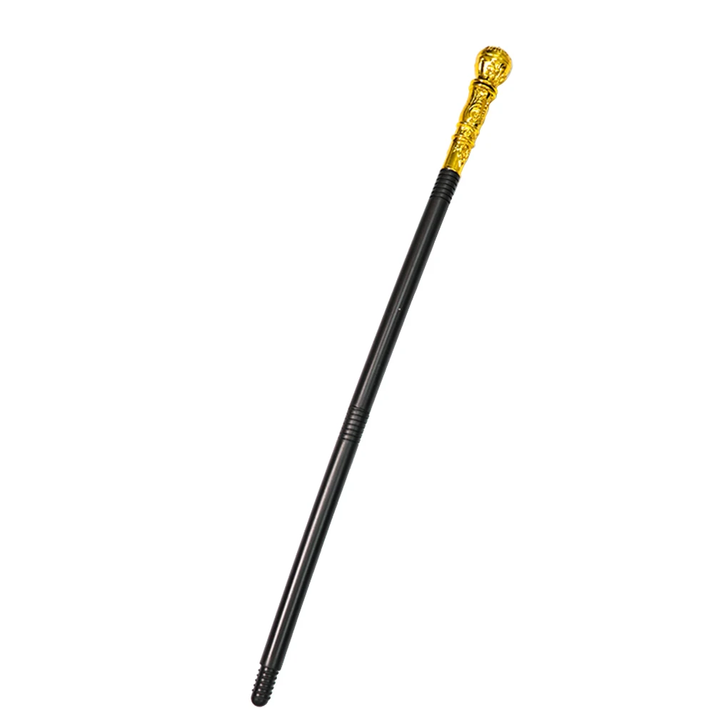 Golden 81cm Счастливого Хэллоуина головой змеи скипетр игрушка с заклепками по контуру подошвы череп головой змеи Фараона, короля, волшебные палочки Хэллоуин Косплэй детская скипетр реквизит - Цвет: Golden 81cm