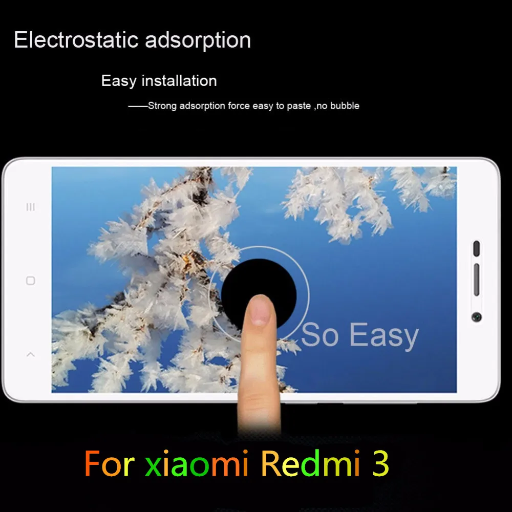 Screen Protector for Xiaomi Redmi 3 3S Pro Prime 0.26mm 2.5D Premium Tempered Glass Redmi3 S Phone Case Protective Cover | Мобильные