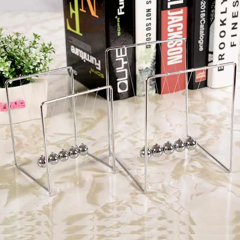 2018 нержавеющая квадратная Колыбель Ньютона стальной баланс мяч Физика Наука